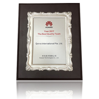 2017 Huawei Best Quality Team Award – Mobile and IDP Product Teams