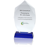 2018 SOI Industry Consortium Award – Lifetime Contributions to Development of RF SOI Technology, Dr. Julio Costa